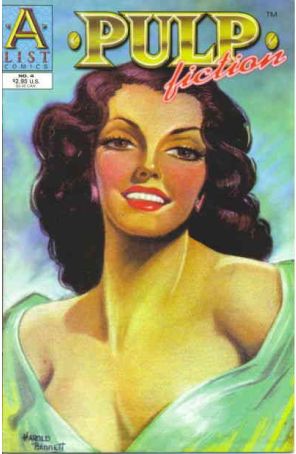 Pulp Fiction 4 published by A-List with cover art by Harold Bennett