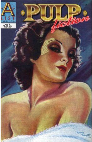 Pulp Fiction 6 published by A-List with cover art by Harold Bennett