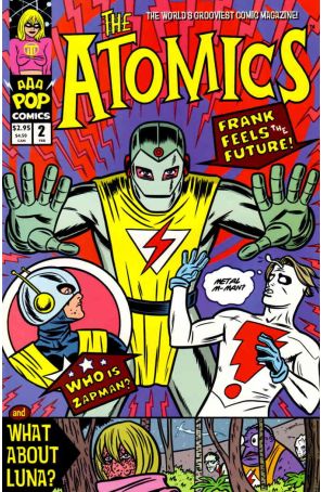 The Atomics 2 published by AAA Pop with cover art by Mike Allred