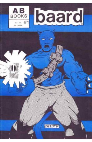 Baard 1 published by AB with cover art by Chris Dreier