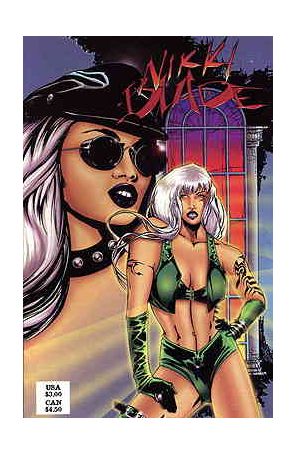 Nikki Blade 1 published by ABC with cover art by Ricky E. Carralero