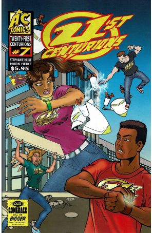 21st Centurions 7 published by AC with cover art by Stephanie Heike