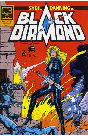 Black Diamond 1 published by AC with cover art by Bill Black