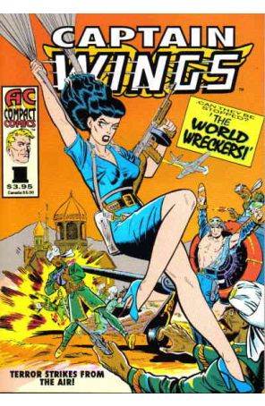 Captain Wings Compact Comics 1 published by AC with cover art by Bob Lubbers