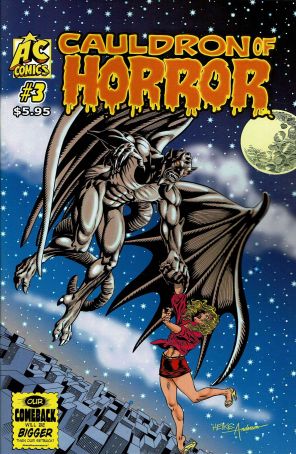 Cauldron of Horror 3 published by AC with cover art by Mark Heike and Stephanie Heike