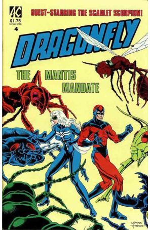 Dragonfly 4 published by AC with cover art by Rik Levins