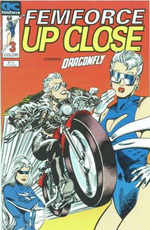 Femforce Up Close 3 published by AC with cover art by Mark Heike