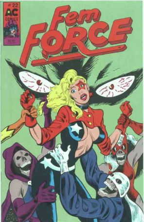 Femforce 22 published by AC with cover art by Richard Rome