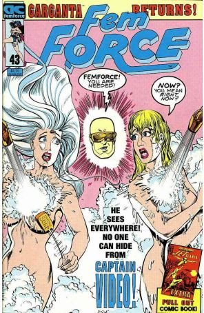 Femforce 43 published by AC with cover art by Bill Black