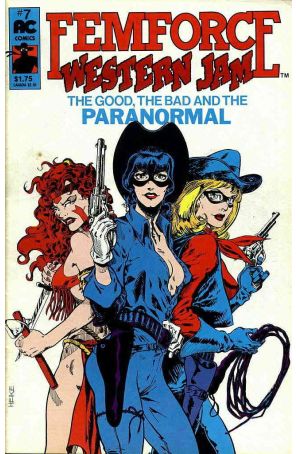 Femforce 7 published by AC with cover art by Mark Heike