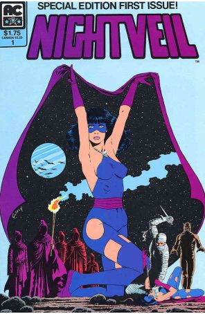 Nightveil 1 published by AC with cover art by Paul Gulacy