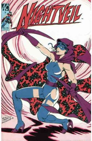 Nightveil 5 published by AC with cover art by Erik Larsen