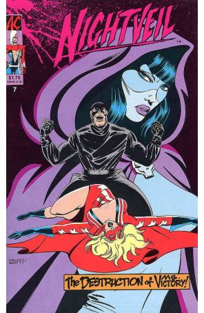 Nightveil 7 published by AC with cover art by Robert Walker
