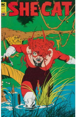 She-Cat 1 published by AC with cover art by Bill Marimon