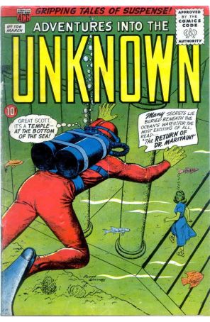Adventures into the Unknown 106 published by ACG