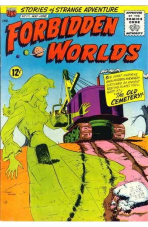 Forbidden Worlds 111 published by ACG with cover art by Ogden Whitney
