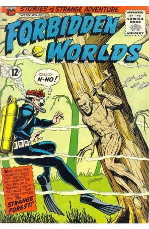 Forbidden Worlds 124 published by ACG with cover art by Kurt Schaffenberger