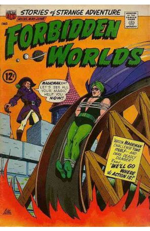 Forbidden Worlds 135 published by ACG with cover art by Kurt Schaffenberger
