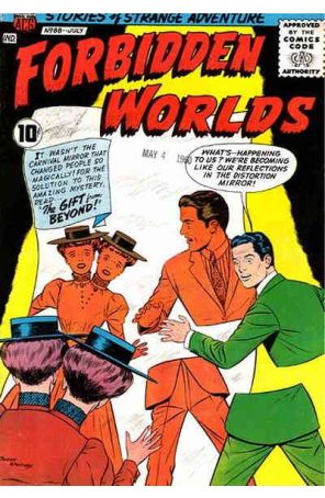 Forbidden Worlds 88 published by ACG with cover art by Ogden Whitney