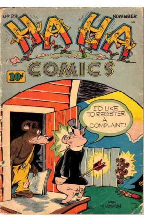 Ha Ha Comics 23 published by ACG