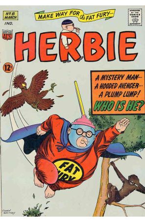 Herbie (ACG) 8 published by ACG with cover art by Ogden Whitney