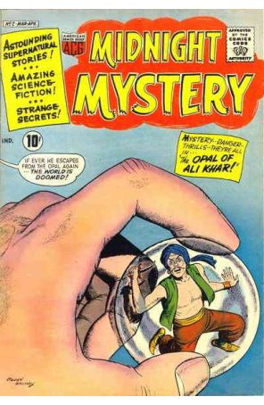 Midnight Mystery 2 published by ACG with cover art by Ogden Whitney