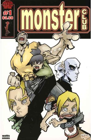 Monster Club 1 published by AP with cover art by Kit Wallis