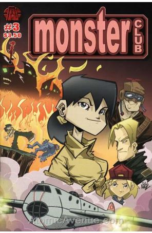Monster Club 3 published by AP with cover art by Kit Wallis