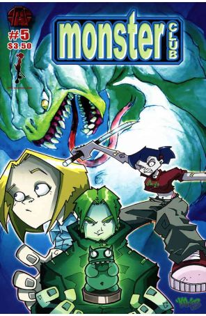 Monster Club 5 published by AP with cover art by Kit Wallis