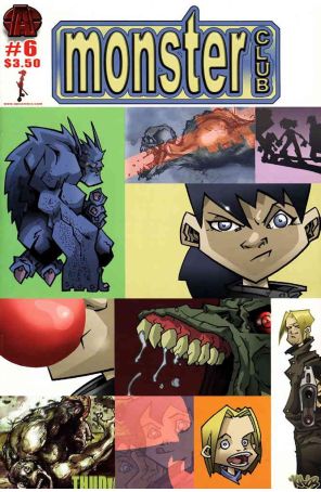 Monster Club 6 published by AP with cover art by Kit Wallis