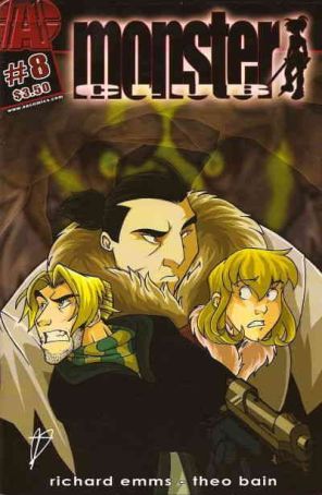 Monster Club 8 published by AP with cover art by Theo Bain