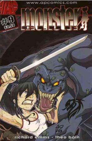 Monster Club 9 published by AP with cover art by Theo Bain