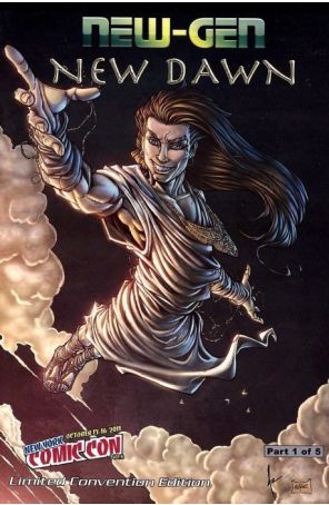 New-Gen: New Dawn 1A published by Marvel with cover art by Abdul Rashid and Edgar Arce