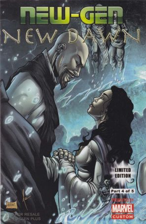 New-Gen: New Dawn 4 published by Marvel with cover art by Abdul Rashid and Edgar Arce