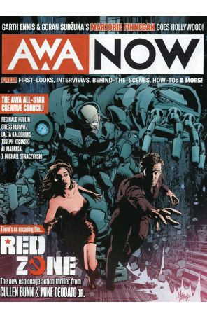 AWA NOW 2 published by AWA with cover art by Mike Deodato Jr.
