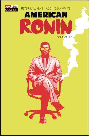 American Ronin 1A published by AWA with cover art by Mike Deodato Jr.