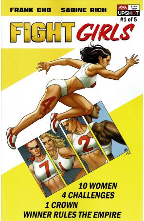 Fight Girls 1 published by AWA with cover art by Frank Cho