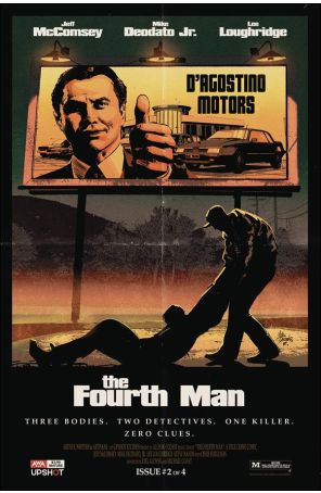 The Fourth Man 2 published by AWA with cover art by Mike Deodato Jr.