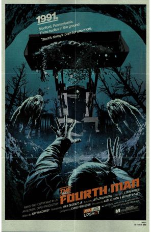 The Fourth Man 4 published by AWA with cover art by Mike Deodato Jr.