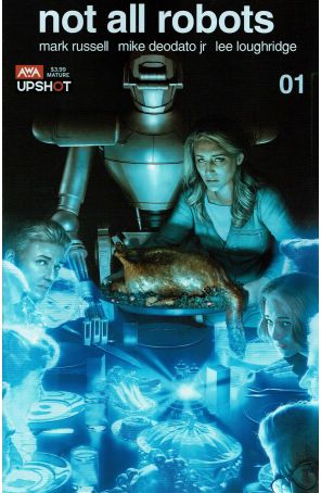 Not All Robots 1 published by AWA with cover art by Rahzzah