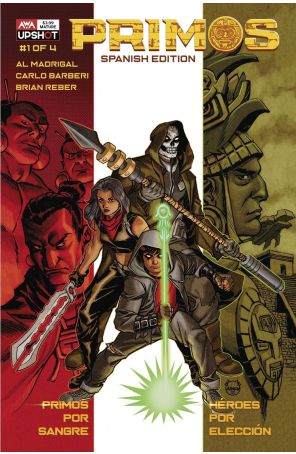 Primos 1C published by AWA with cover art by Mike Deodato