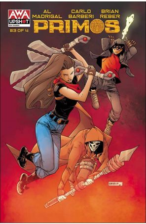 Primos 3A published by AWA with cover art by Carlo Barberi