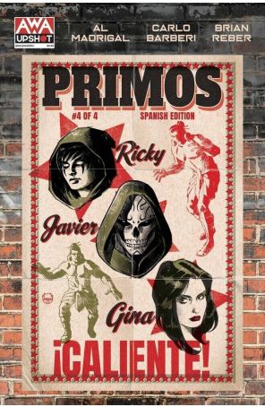 Primos 4A published by AWA with cover art by Dave Johnson