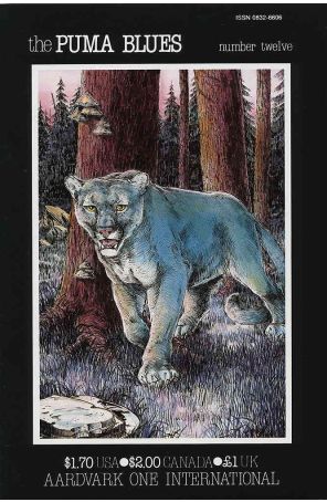 The Puma Blues 12 published by Aardvark One with cover art by Michael Zulli