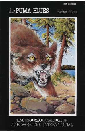 The Puma Blues 15 published by Aardvark One with cover art by Michael Zulli