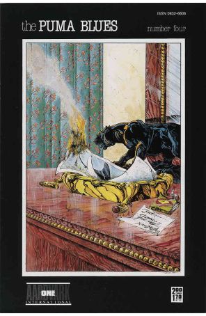 The Puma Blues 4 published by Aardvark One with cover art by Michael Zulli