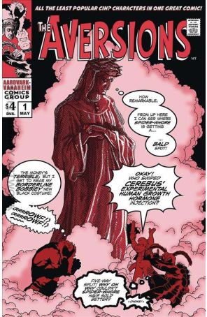 The Aversions 1 published by Aardvark-Vanaheim with cover art by Dave Sim
