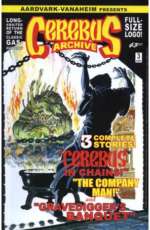 Cerebus Archive 3 published by Aardvark-Vanaheim with cover art by Dave Sim