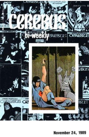 Cerebus Bi-Weekly 26 published by Aardvark-Vanaheim with cover art by Dave Sim