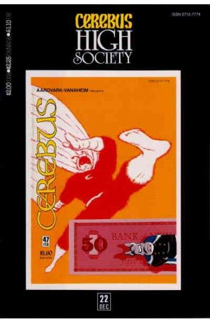 Cerebus High Society 22 published by Aardvark-Vanaheim